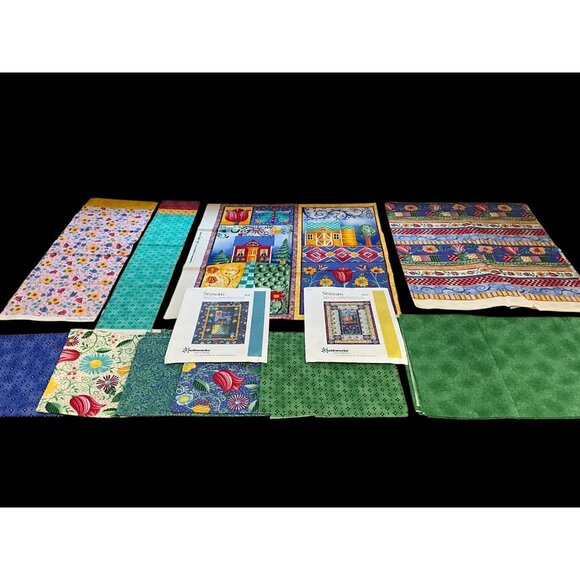 Quilt Kit and Fabric " Seasons" By Christine Graf Clothworks Cotton Sewing Quilt - Picture 2 of 16